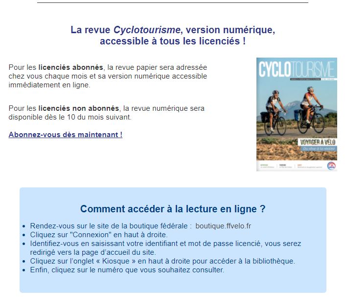 magasine cyclo